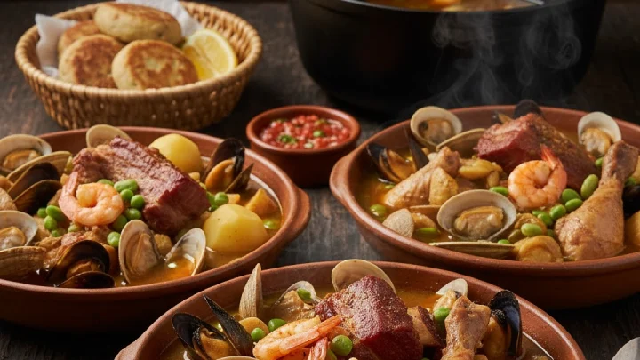 Calculate perfect portions of authentic Curanto. Master Chile's legendary Chiloé dish with seafood, meats, potatoes, and milcao steamed in earth or pot!